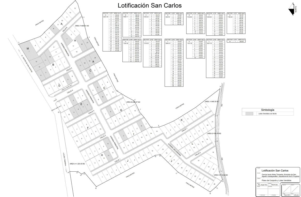 Plano de lote